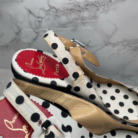 Cristian Louboutin Espadrille Wedges - Picture 4 of 11